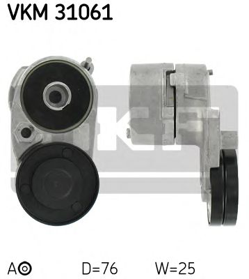 VKM 31061 SKF Натяжний ролик1